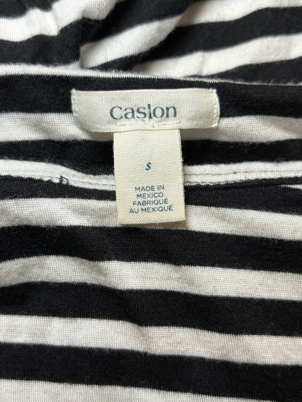 Caslon Women’s Striped Maxi Skirt Small Black White Strapless Dress - Picture 4 of 8
